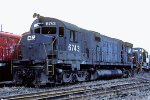 Conrail C628 CR #6743